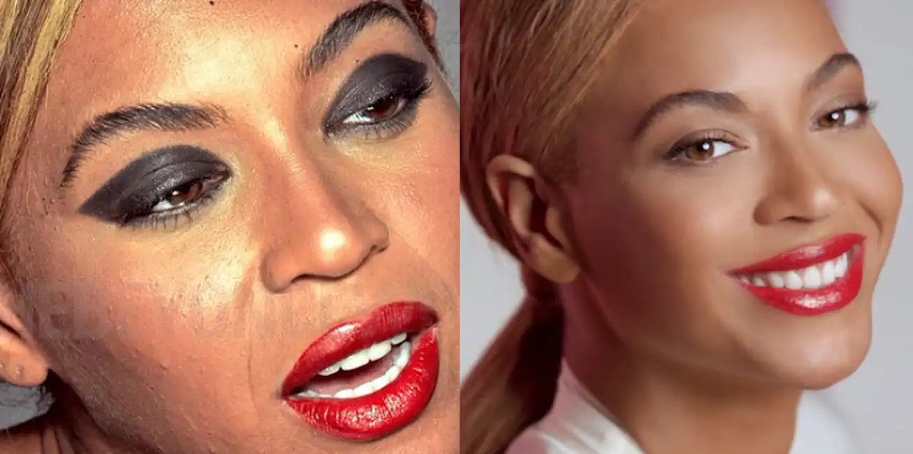 beyonce non ritoccata 