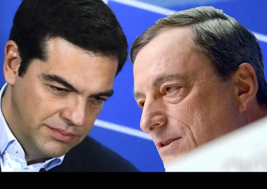 mario draghi e alexis tsipras a90505