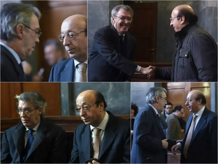 massimo moratti - luciano moggi