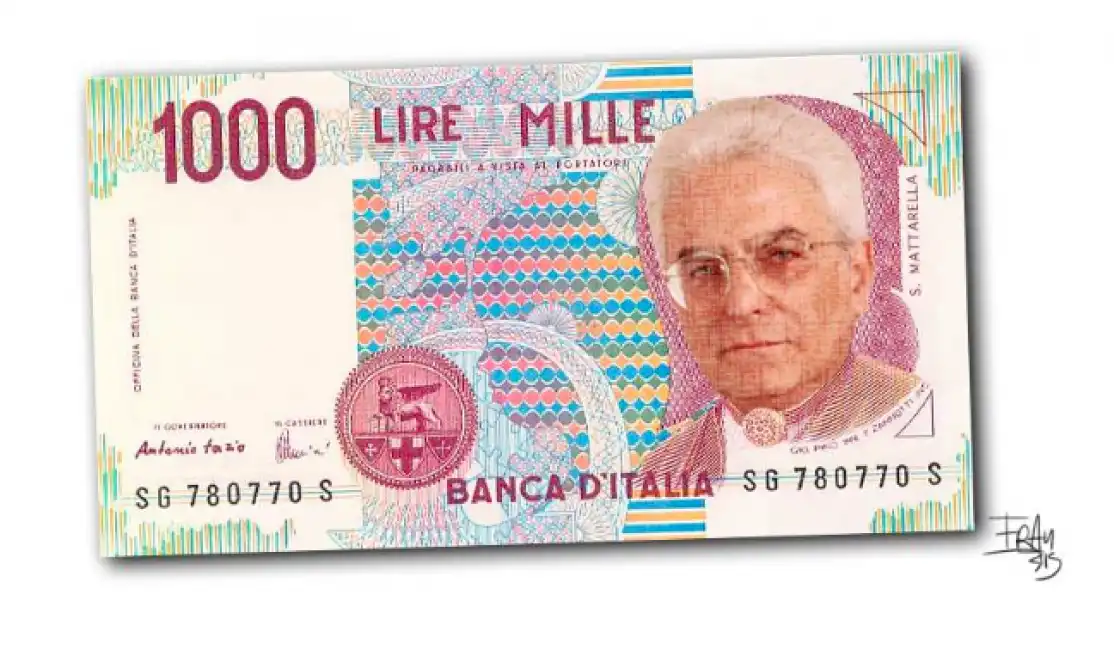 mattarella mille lire montessori