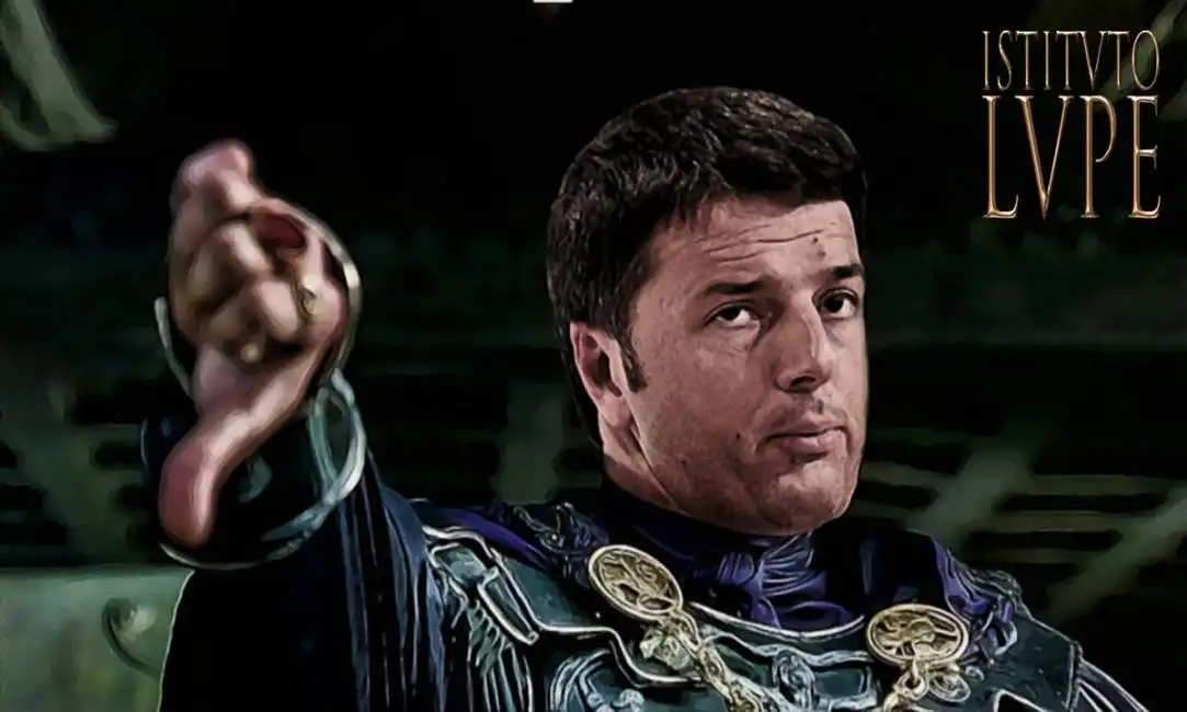 renzi nerone