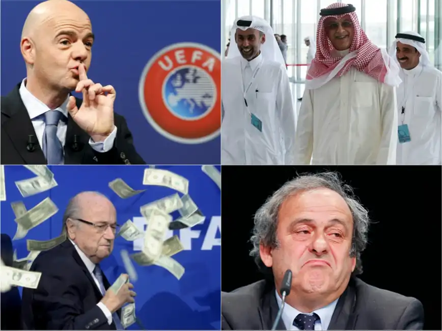 infantino platini blatter