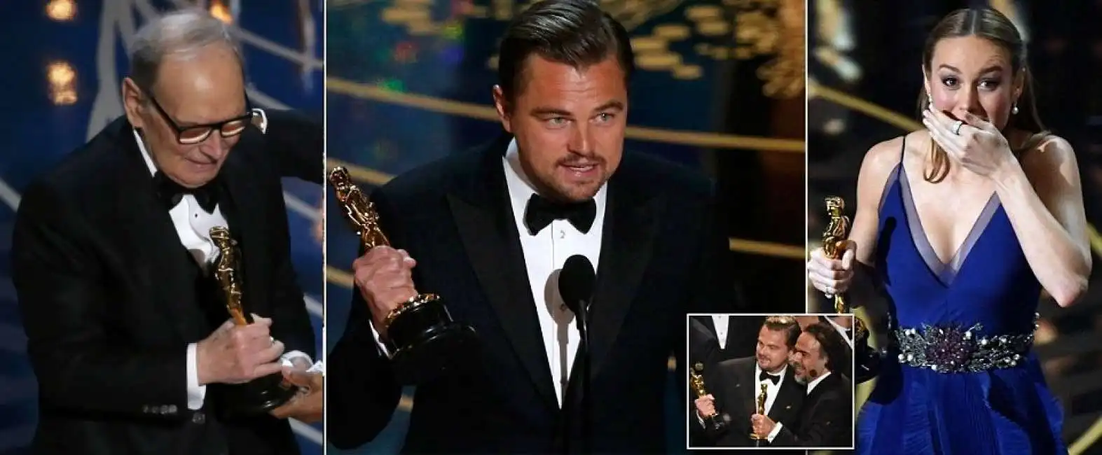 morricone dicaprio oscar 2016