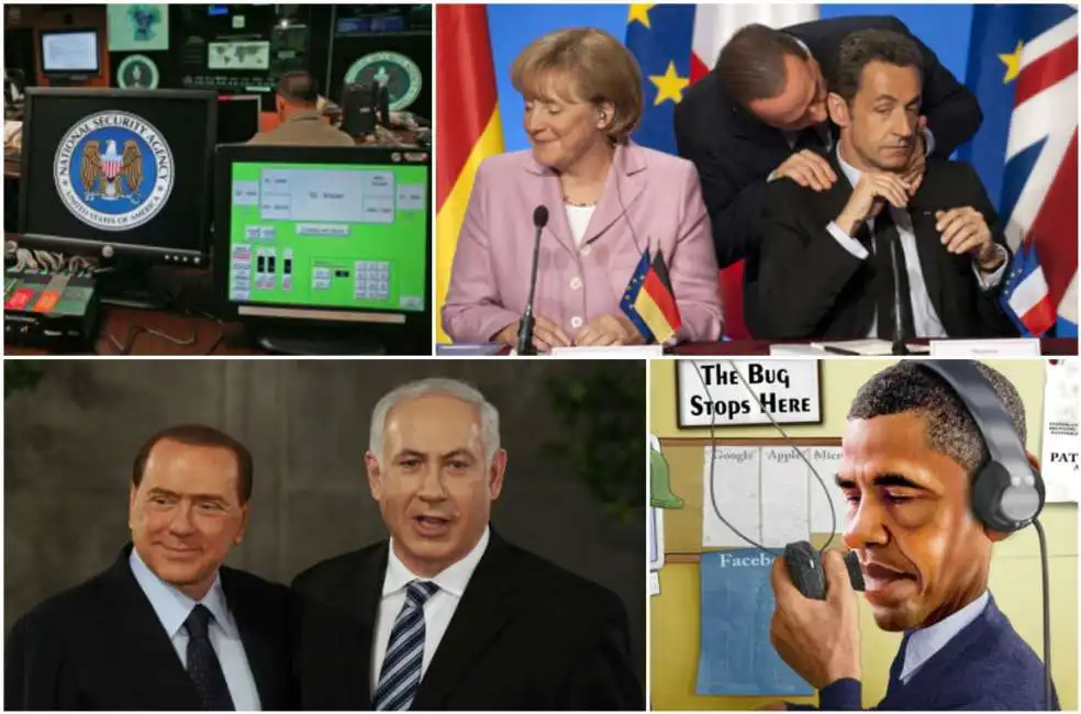 nsa berlusconi sarkozy merkel obama intercettazioni