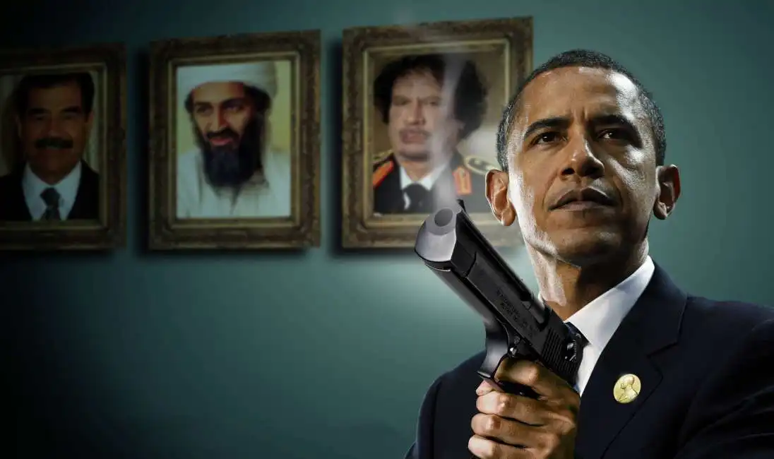 obama osama saddam gheddafi