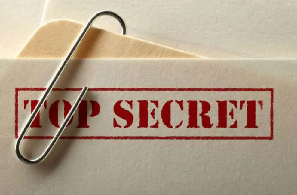 servizi segreti dossier top secret