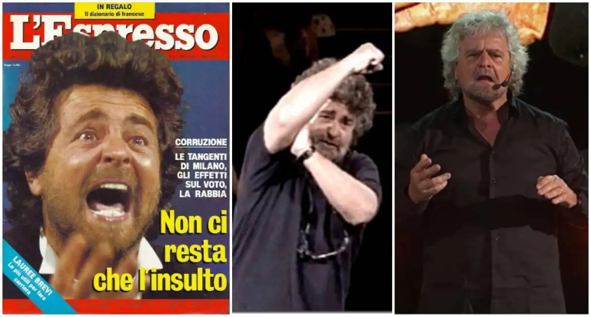 beppe grillo dal 1992 a oggi