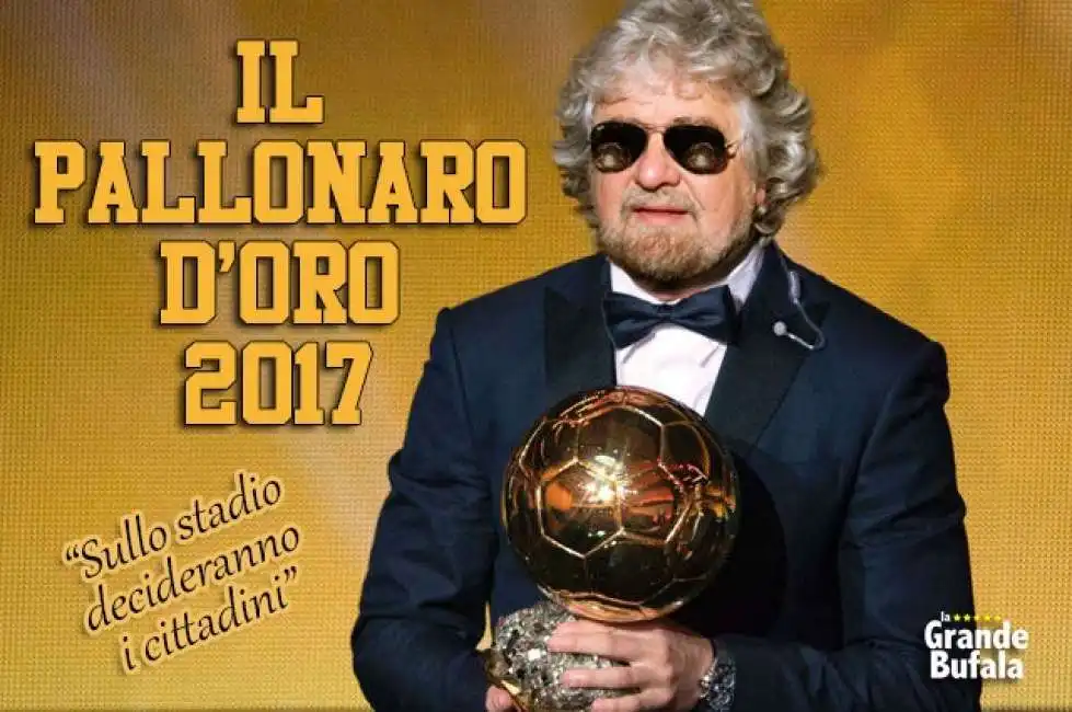 beppe grillo stadio della roma