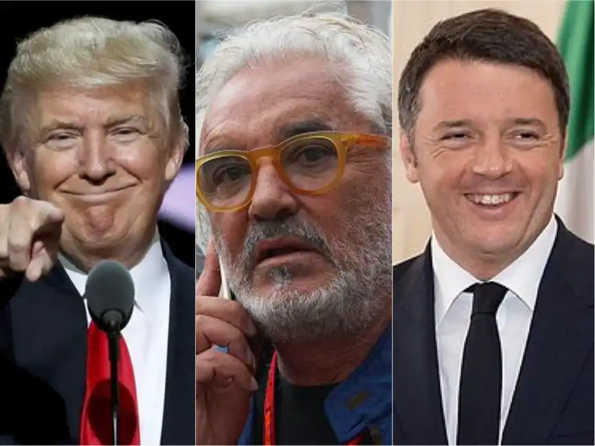 renzi briatore trump