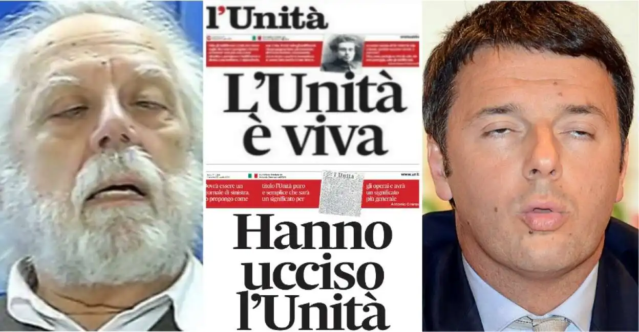 renzi staino unita