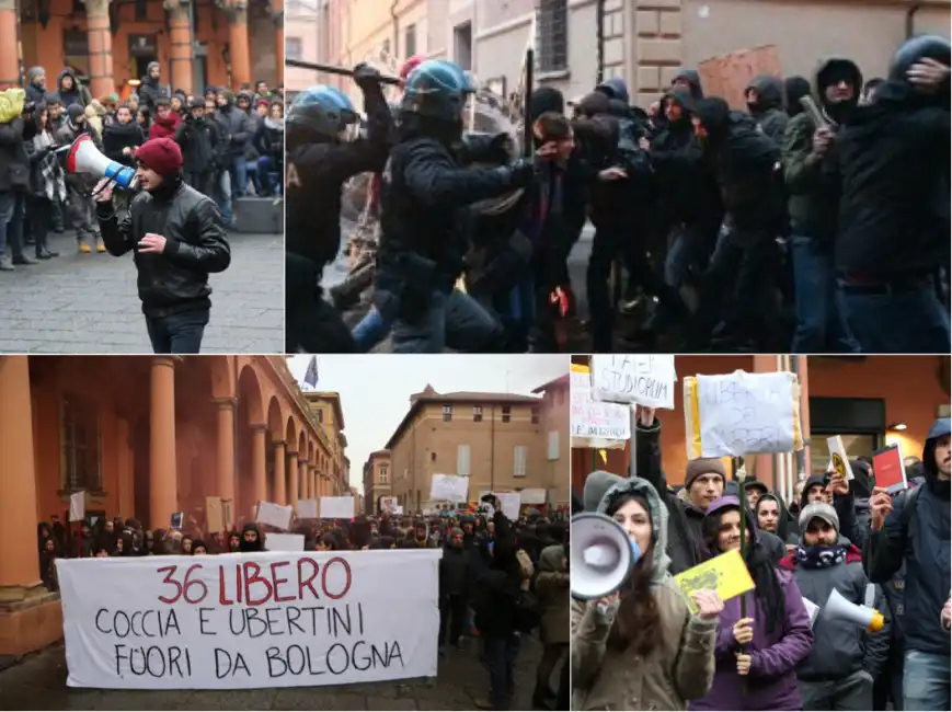 scontri bologna