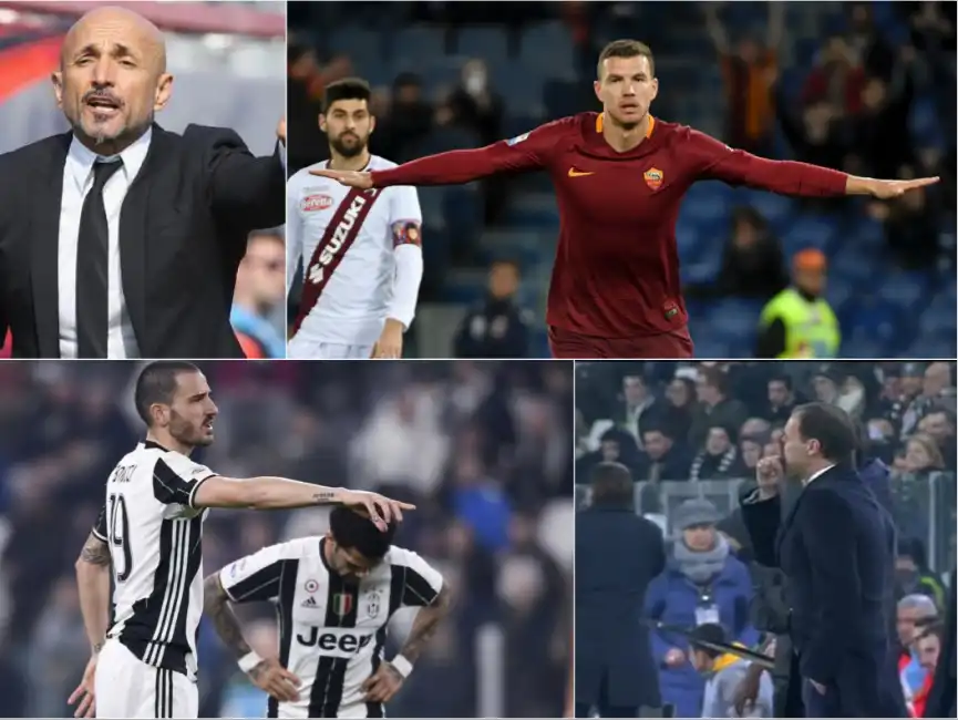 spalletti bonucci dzeko allegri