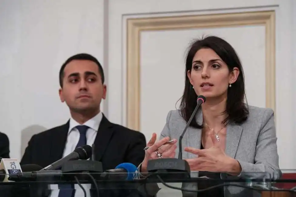 virginia raggi luigi di maio