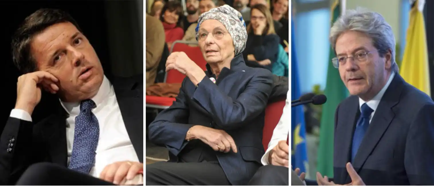 bonino renzi gentiloni