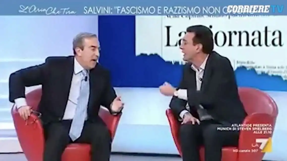 lite furibonda tra maurizio gasparri e alfredo dattorre 