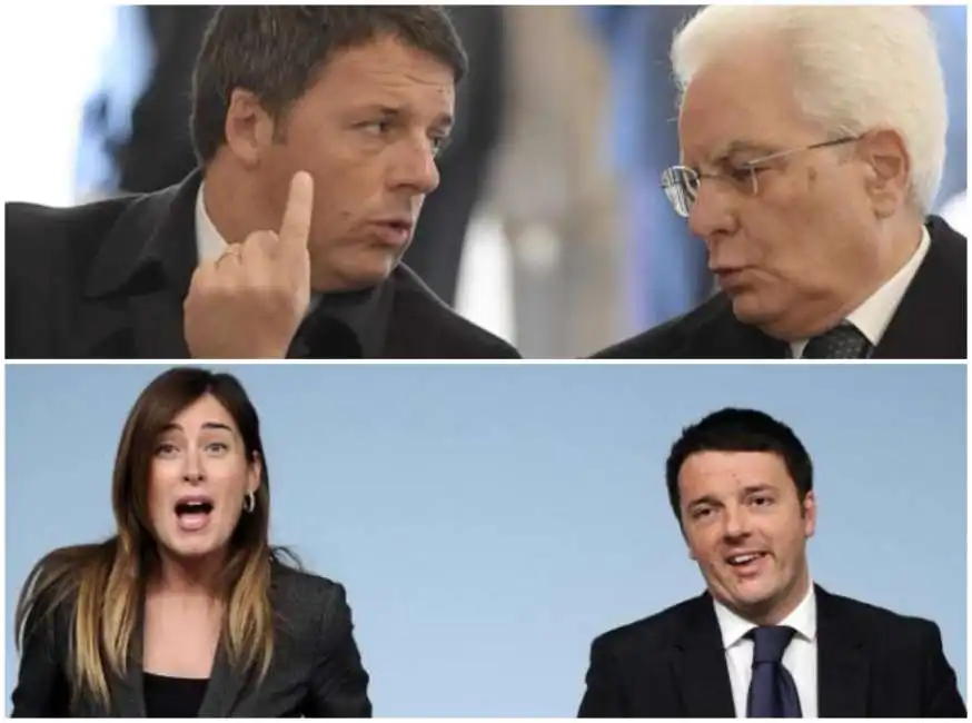 mattarella renzi boschi