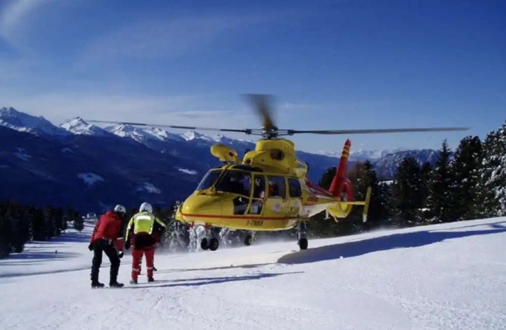 elicottero sci alpi