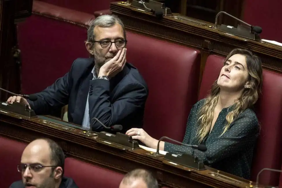 maria elena boschi roberto giachetti