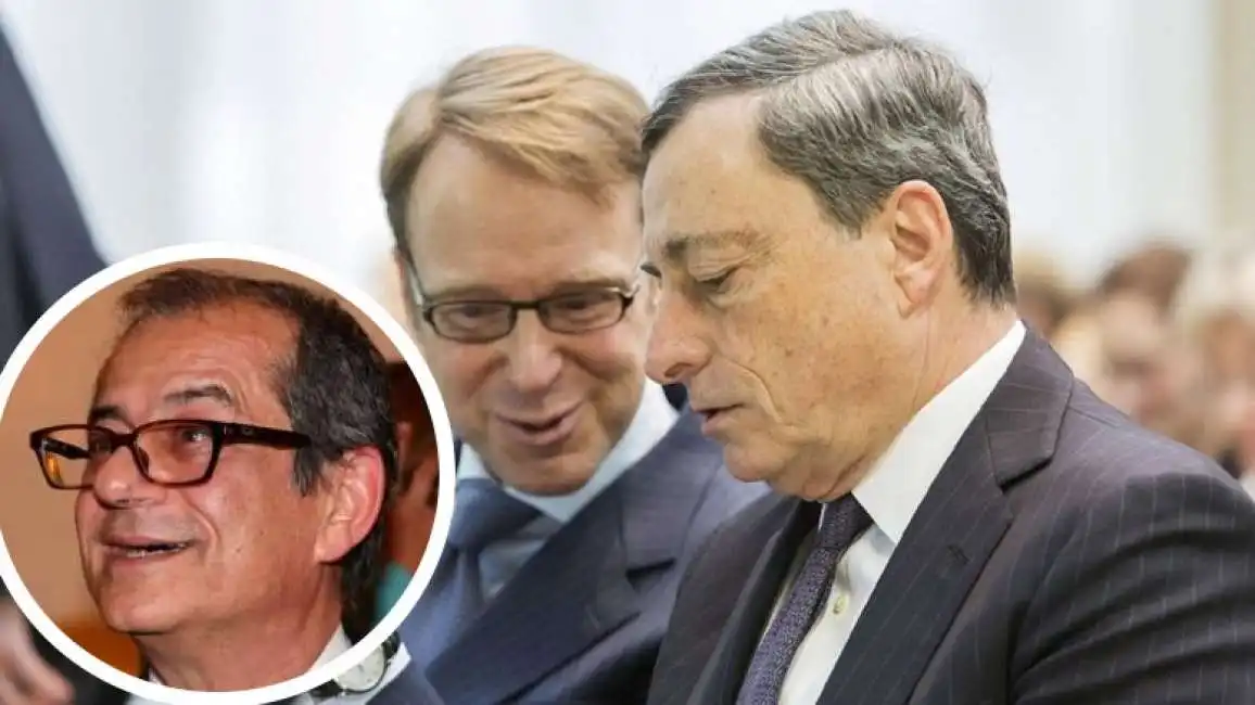 mario draghi jens weidmann giovanni tria