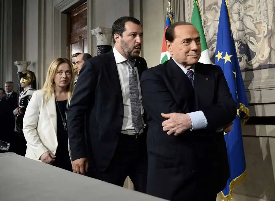 meloni salvini berlusconi