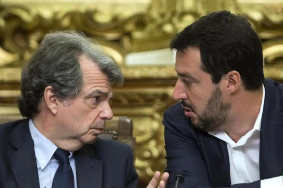 renato brunetta matteo salvini