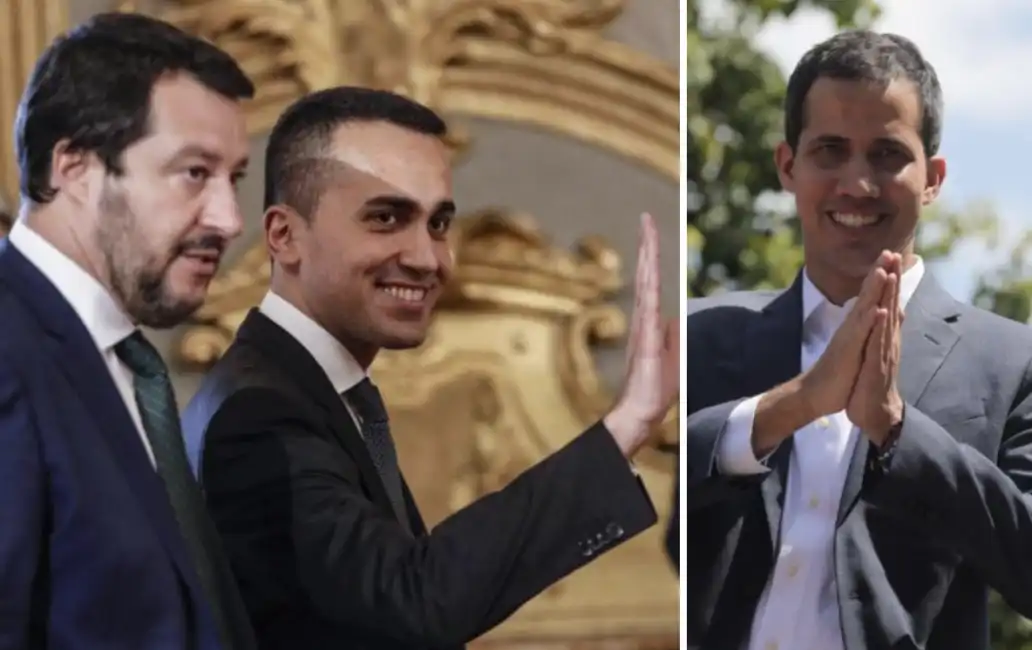 salvini di maio guaido'