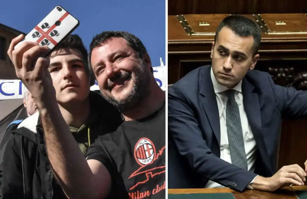 salvini di maio sardegna