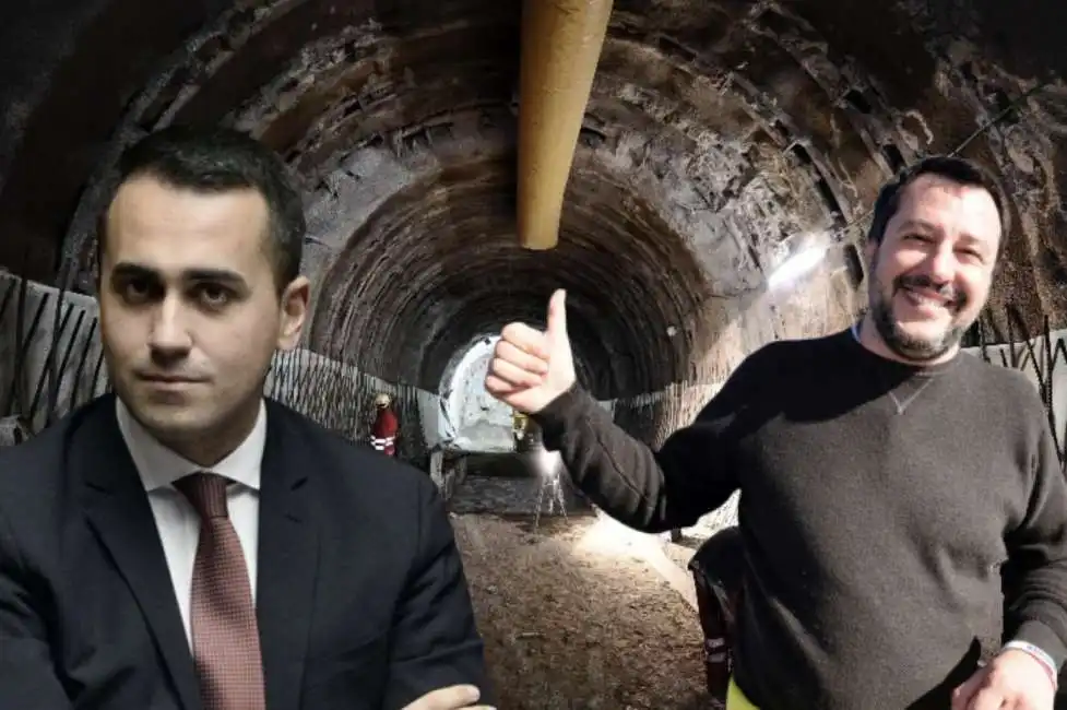 salvini di maio tav chiomonte tunnel