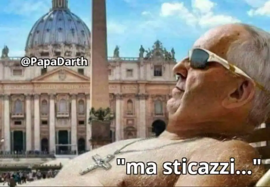 bergoglio sticazzi