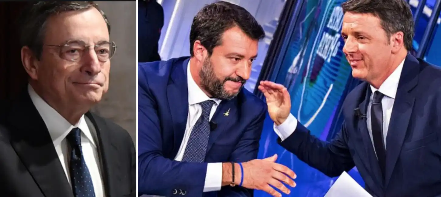 draghi salvini renzi