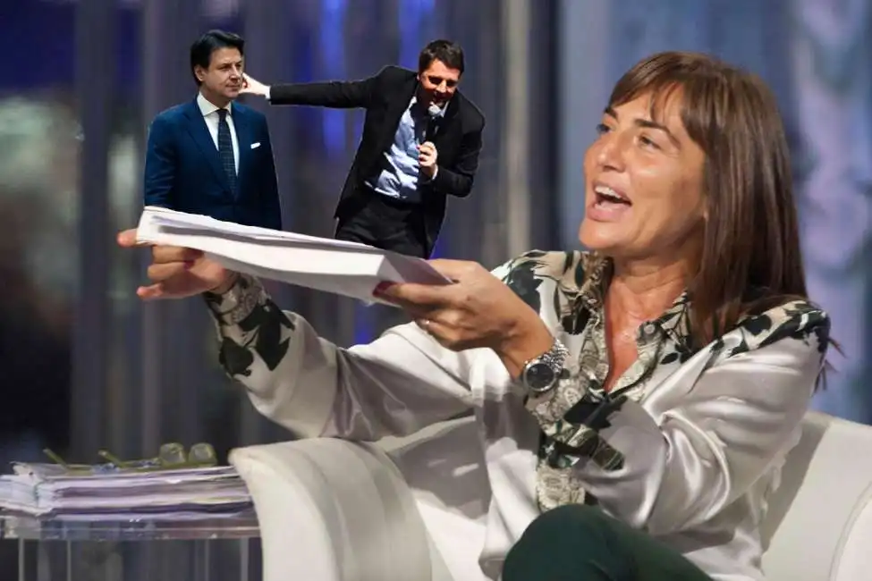 giuseppe conte matteo renzi renata polverini