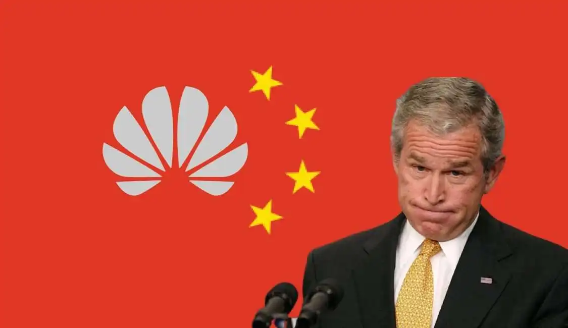 huawei george w. bush