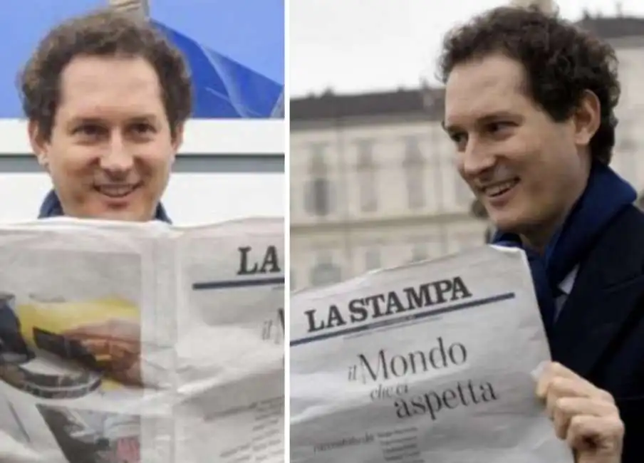 john elkann la stampa