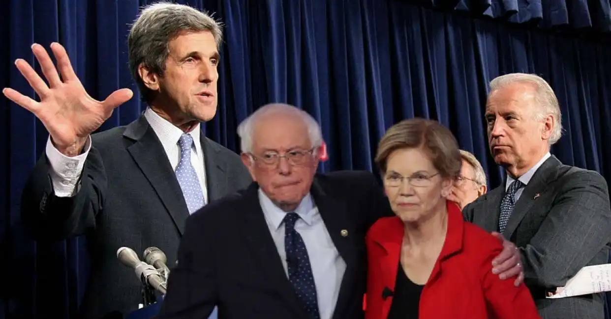 john kerry bernie sanders warren biden