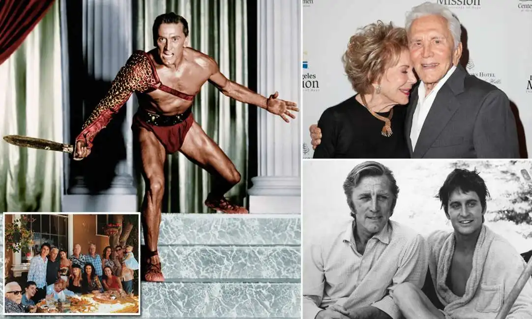 kirk douglas. 