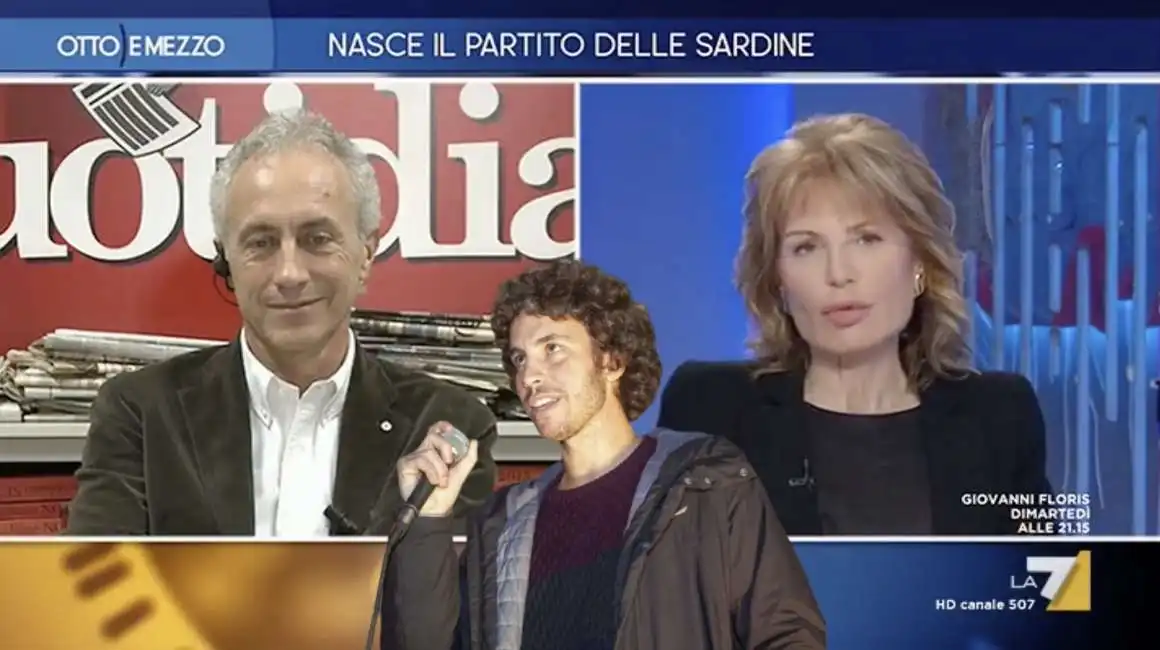 marco travaglio lilli gruber otto e mezzo