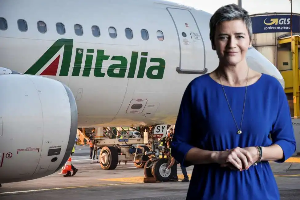 margrethe vestager alitalia