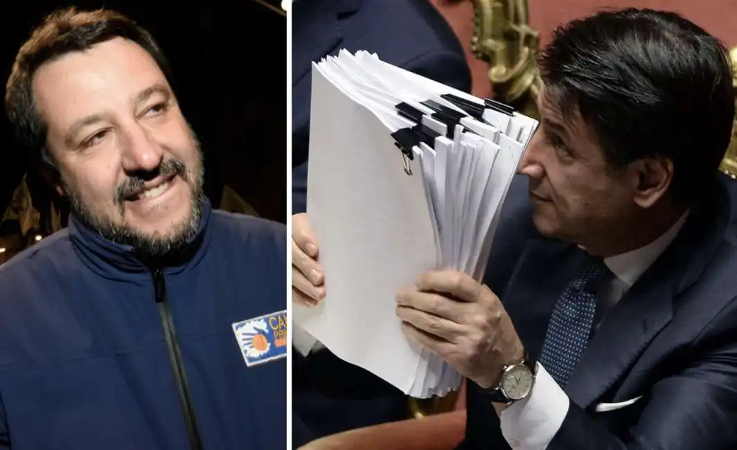 matteo salvini giuseppe conte