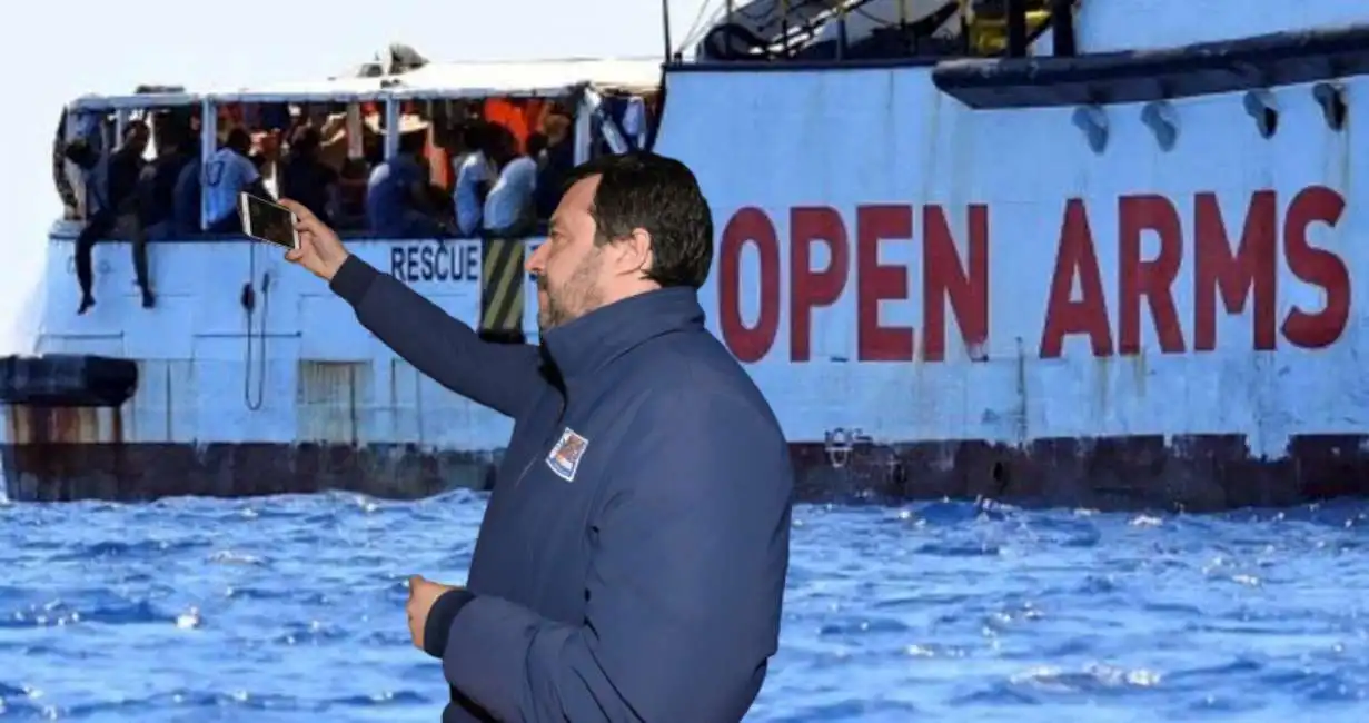 matteo salvini open arms