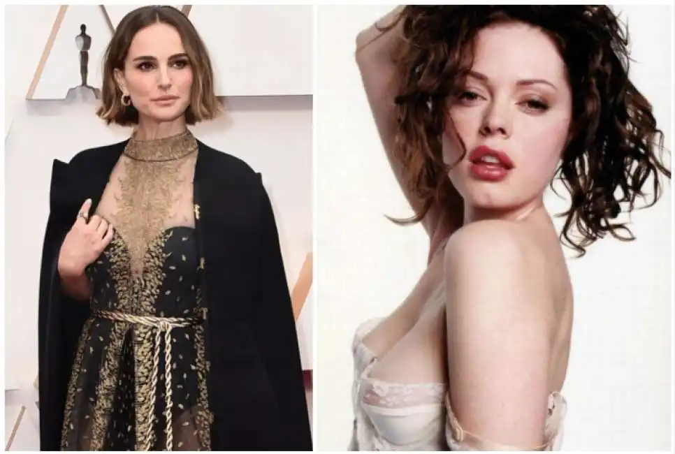 natalie portman e rose mcgowan