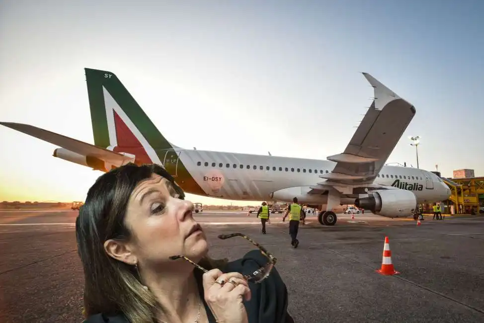 paola de micheli alitalia