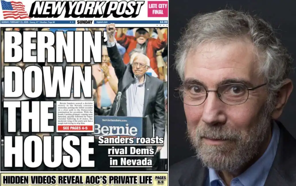 paul krugman bernie sanders