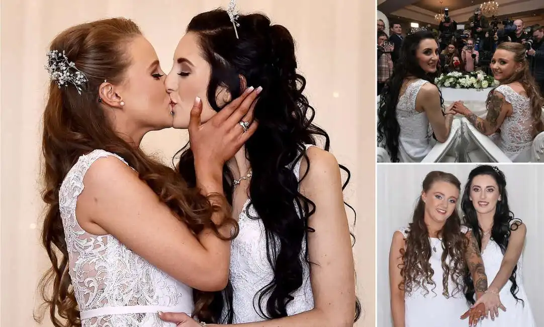 robyn peoples e sharni edwards - primo matrimonio gay in irlanda del nord