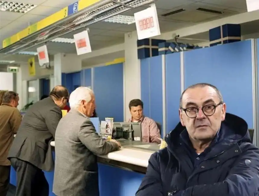 sarri poste italiane postino