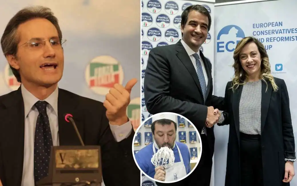 stefano caldoro giorgia meloni raffaele fitto matteo salvini