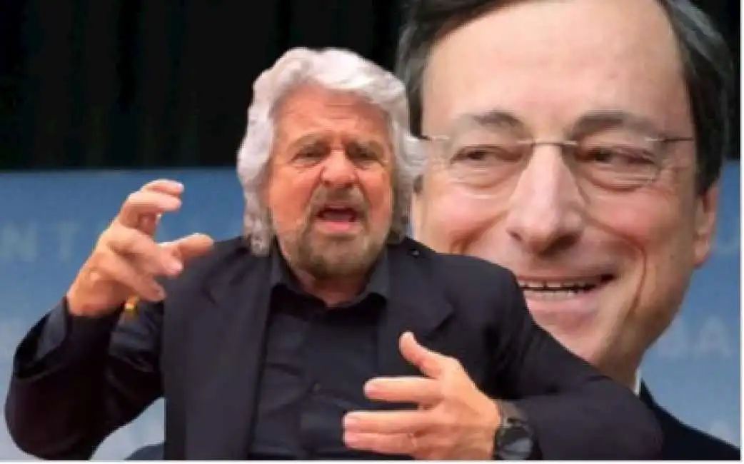 beppe grillo draghi