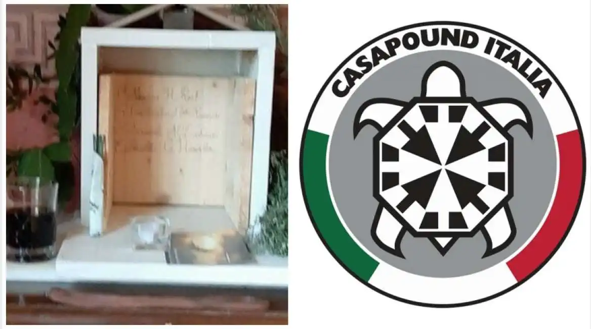 casapound sgombero altare