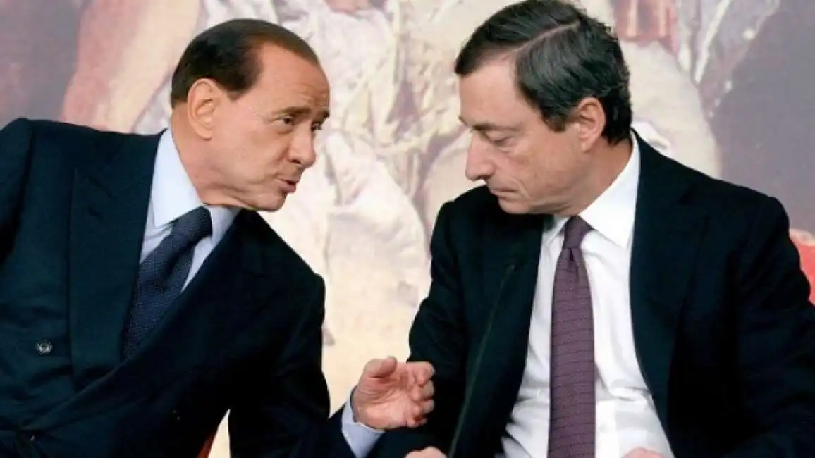 draghi berlusconi mario silvio