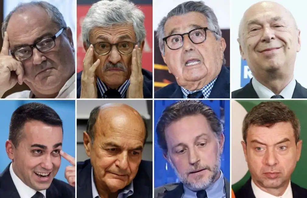 goffredo bettini massimo d'alema, carlo de benedetti, massimo giannini, luigi di maio, pierluigi bersani, andrea orlando, paolo mieli 