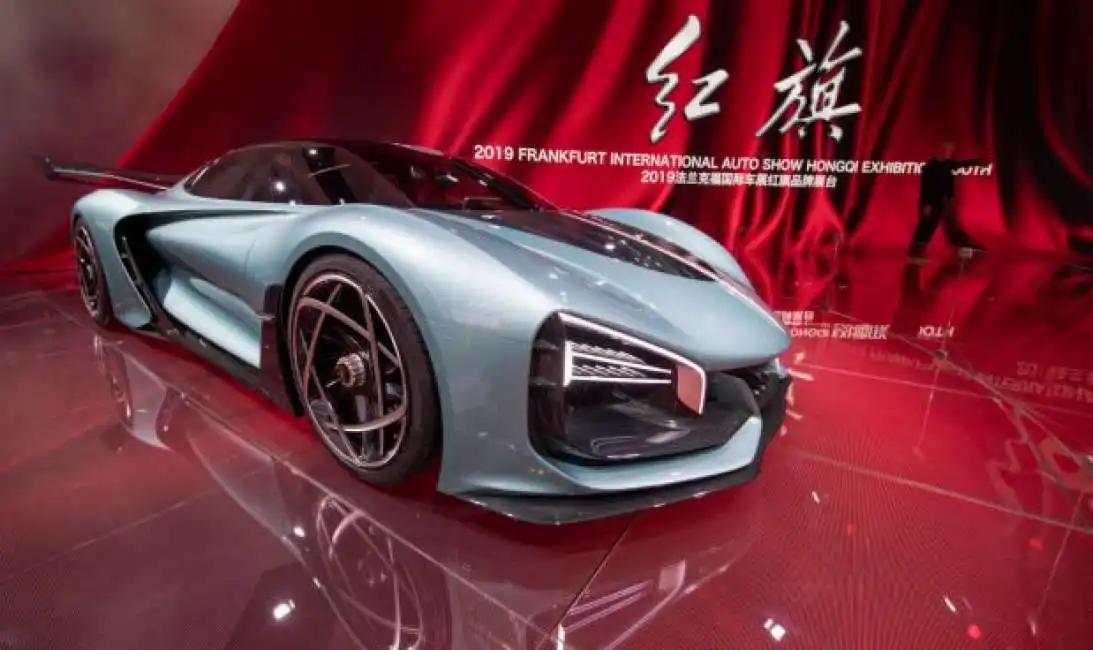 il concept della hongqi s9 supercar ibrida di faw